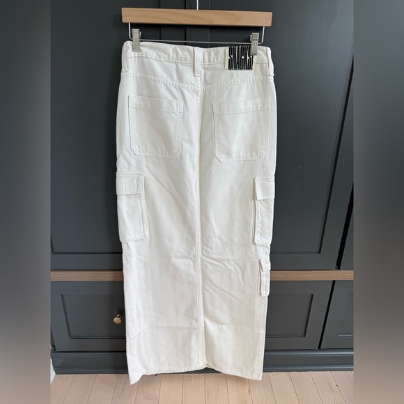 MOTHER SNACKS! The Fun Dip off white Cargo Skirt • 28 - Picture 6 of 11